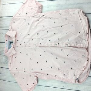 Denim & Flower Ricky Singh Flamingo Pop Shirt XL